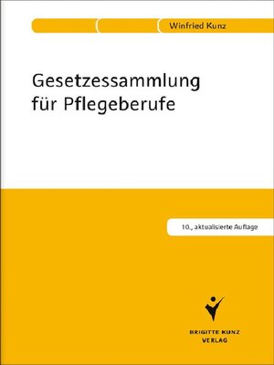 cover image of Gesetzessammlung für Pflegeberufe